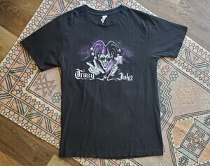 The Crazy Joka Joker Y2K Style Black Shirt L